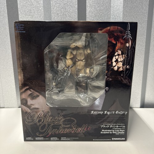 Sealed black tinkerbell figure - tinkerbell,