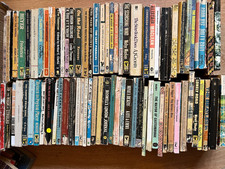 75 VINTAGE PAPERBACK BOOKS