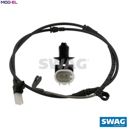 Warning contact brake pad - contact, wear