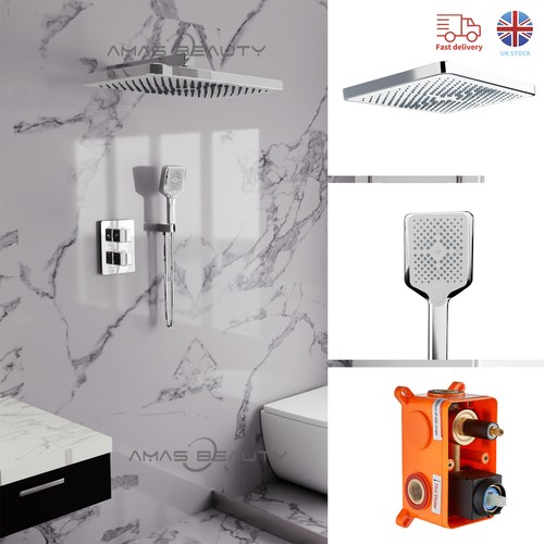 Concealed thermostatic shower - concealed,