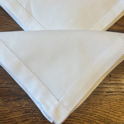 Vintage linen napkins with - napkins,