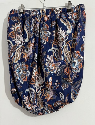 Unused pretty blue floral boob - floral,