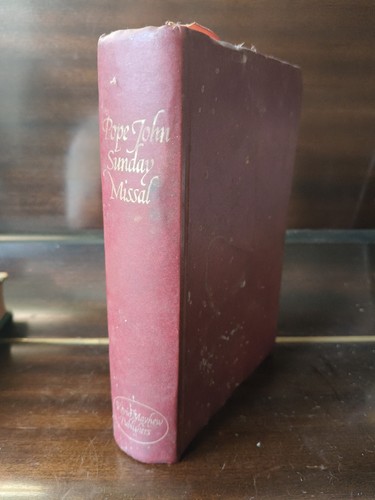 Pope john sunday missal - pope,
