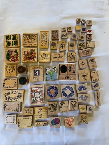 Job lot wooden rubber - job,