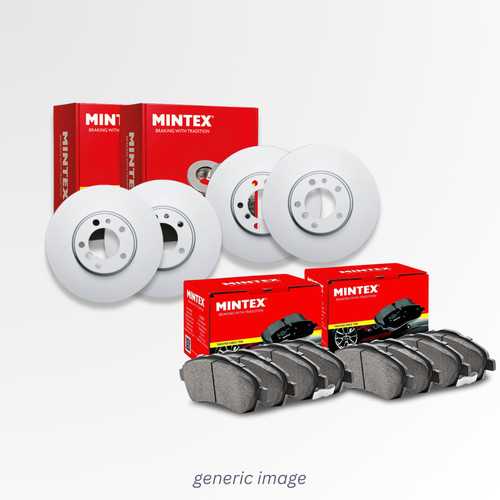 Mintex front rear - &,