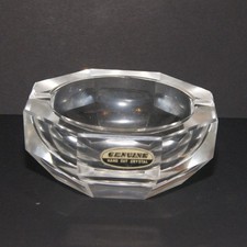 Vintage Cut Crystal Ash Tray -