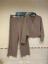 size M zara co ord brown