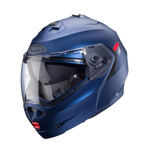 Caberg duke matt - blue, flip