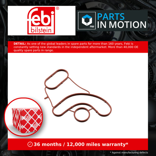 Gasket oil cooler - cooler, fits