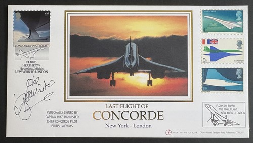 Signed concorde last flight - signed,