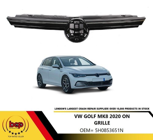 Golf 2020 front grille - on,