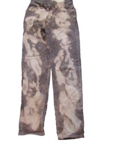 lee riveted brown bleached