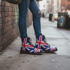 Union Jack Boots UK Flag