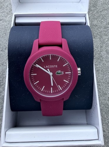 New lacoste 12 red - lacoste,