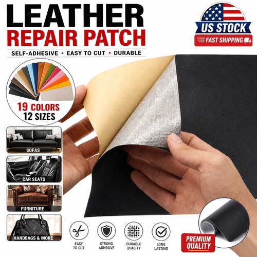 Self adhesive leather repair - self-adhesive,