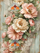 FURNITURE TRANSFER RUB ON