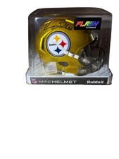 Kenny Pickett Riddell Flash Auto Steelers Mini Helmet Becket COA