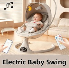 Bluetooth Electric Baby Swing