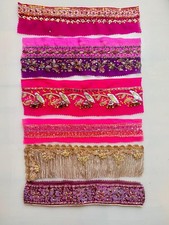 6 Sari/Saree Edging 10' Strips