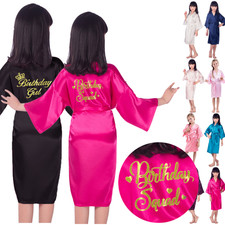 UK Birthday Girl Squad Robe