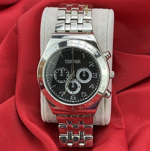 Terner silver tone watch - terner,