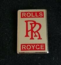 Rolls Royce Classic Car Metal / Enamel Lapel Pin Badge - Red