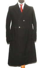 VINTAGE ANTIQUE F.H.SHARPE MEN'S EDWARDIAN FROCK COAT 36'' REGULAR 1900’s
