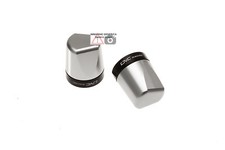 Handlebar ends LOOK silver