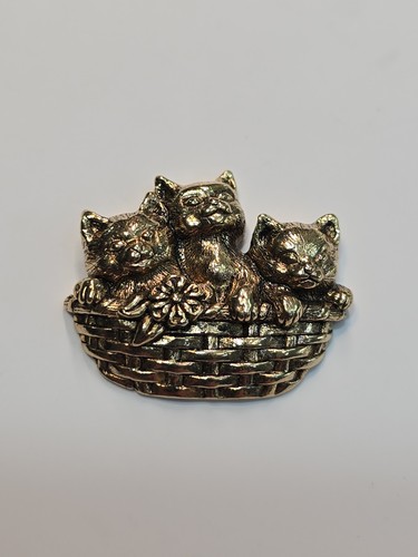 Kittens basket gold - kittens, a