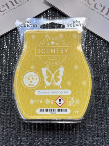 Scentsy coconut lemongrass wax - coconut,