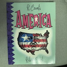 R. Crumb's America, Robert Crumb Art Comic Book - Rare 1995 Last Gasp USA