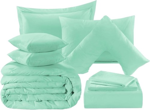 Mint green duvet - mint, v