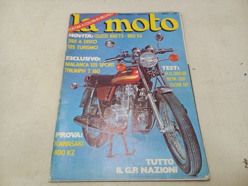 The motorcycle june 1975 guzzi - the,