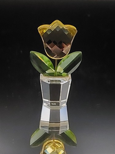 Swarovski tulip yellow 657110 - swarovski, #657110