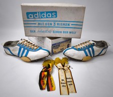 adidas Track & Field Spikes ASS 1950s "Mit den 3 Riemen" sz. 9 vintage