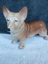 6" x 8" Porcelain Corgi Dog