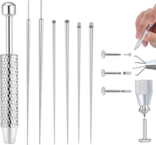 Pcs piercing taper stainless - 7,