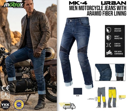 Men motorcycle jeans - men's,