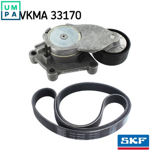 Vribbed belt set vkma 33170 - belt,