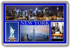 FRIDGE MAGNET - NEW YORK -