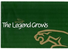 Jaguar Daimler Range 1986 UK Foldout Brochure XJ6 Sovereign XJS Double Six DS420