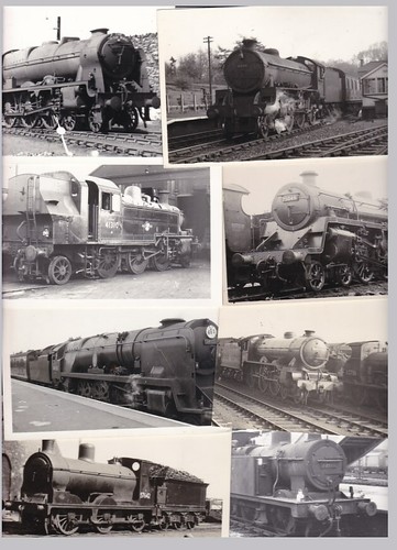 Railway c1950 60s locos - c1950/60s,