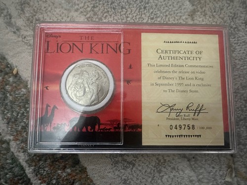 1995 liberty mint disney the - 1995,