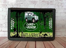 Retro Land Rover Service Oil