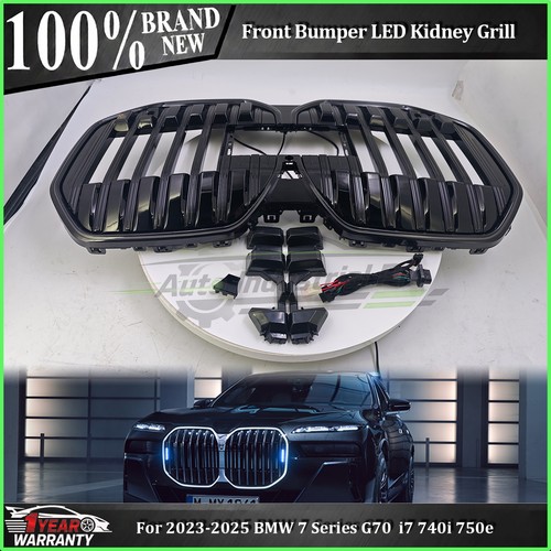 Led front bumper kidney grill - bumper,