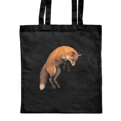 Red fox jumping - fox, prey'
