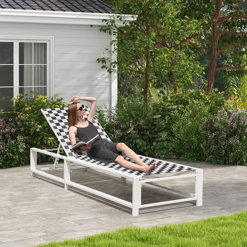 Adjustable patio chaise lounge - patio,