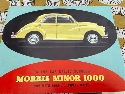 Morris minor 1098cc - minor, fold