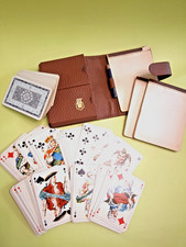Collectible Vintage Bridge / Card Game Set / Gilt Edging