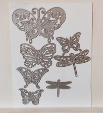 Butterfly & Dragonfly Dies - 7 dies